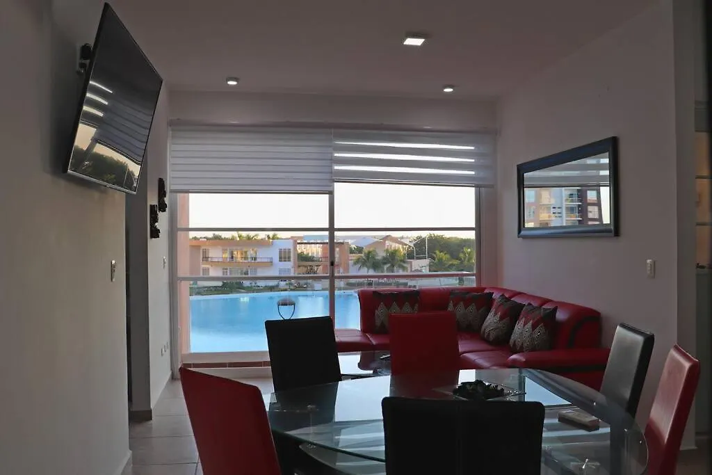 Appartamento View And Access To The Lagoon~Kg Sz Bed, A/C, Wifi Cancún Messico